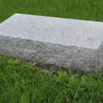 Stock #18
Hickey Marker, blank, steeled face
Barre Gray granite
24" x 12" x 8"