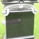 Stock 135
Monument 2-6 x 0-10 x 3-6
Tree/ Rope/ Book Top
Jet Black Granite